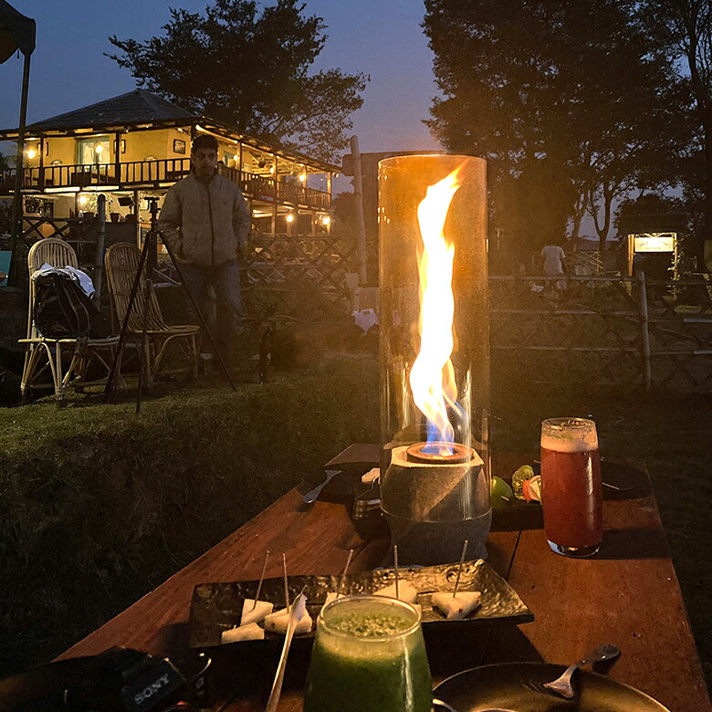 楽天市場】MENKA メンカ 無煙 無臭 癒し グッズ ファイヤー ファイアー