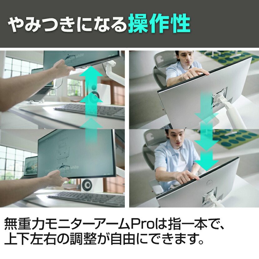 楽天市場】COFO無重力モニターアームPro デュアル 2画面 ダブル