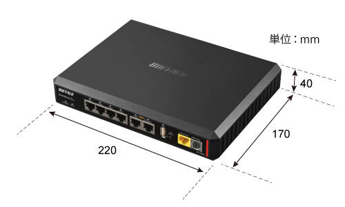 楽天市場】【在庫あり平日即日発送】バッファロー法人向けVPNルーター