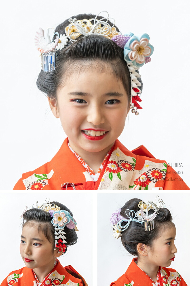 楽天市場】鶴ビラかんざし【髪飾り】七五三 成人式 ブライダル 卒業式