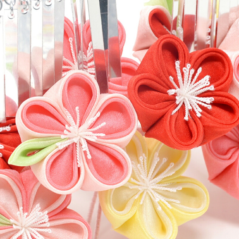 楽天市場】七五三 髪飾り【七歳用】華梅・勝山かんざし3点セット【桐