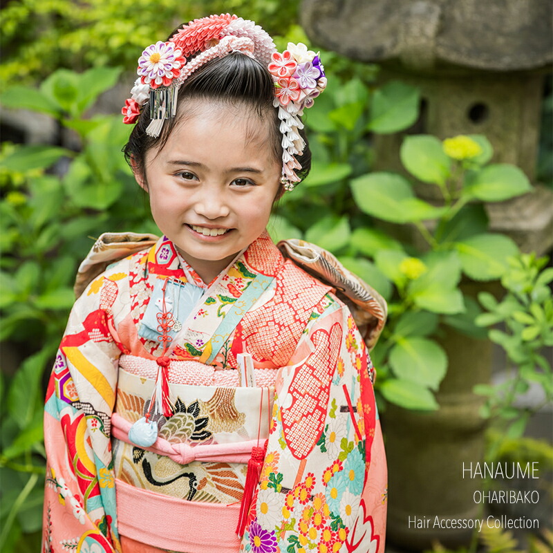 楽天市場】【七歳用】 華梅（はなうめ）かんざしセット【七五三髪飾り