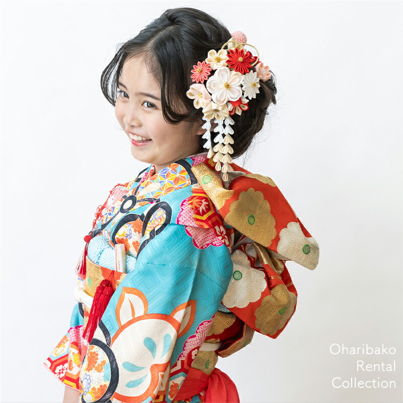楽天市場】七五三 着物 レンタル 7歳 フルセット アンティーク 正絹