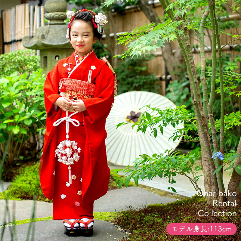 楽天市場】七五三 着物 レンタル 7歳 フルセット アンティーク 正絹