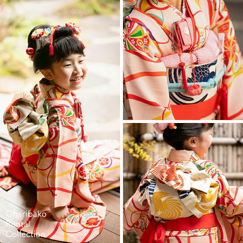 楽天市場】七五三 着物 レンタル 7歳 フルセット アンティーク 正絹