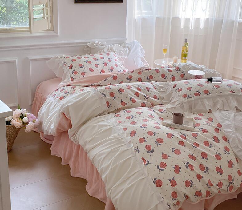 楽天市場】【送料無料】布団カバーセット お姫様風 寝具カバーセット