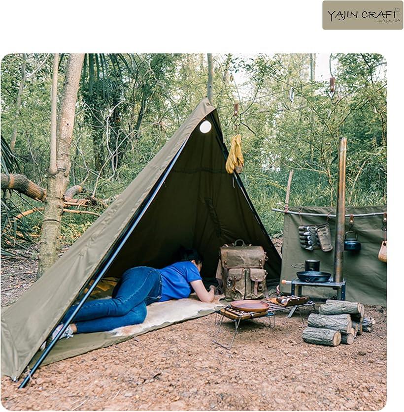 楽天市場】軍幕テント ワンポールテント ソロテント TCテント スカート