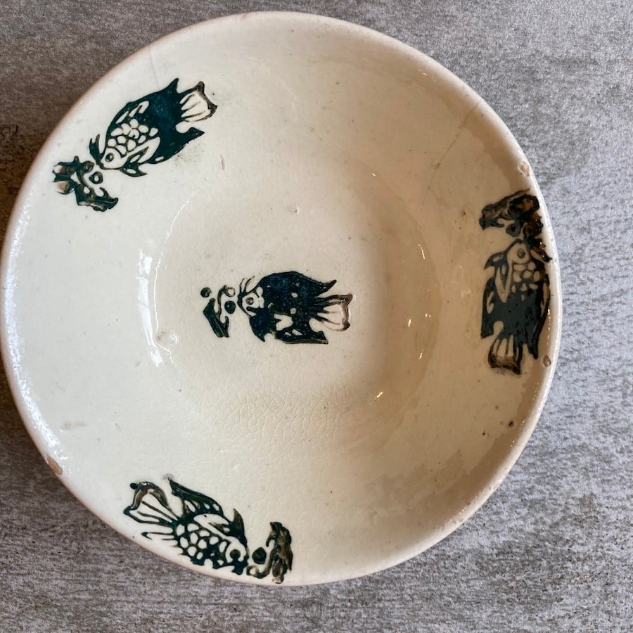 楽天市場】【20083】ソンベ焼き5枚 ソンベ song be ベトナム 幻の陶器