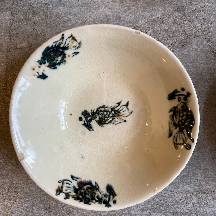 楽天市場】【20083】ソンベ焼き5枚 ソンベ song be ベトナム 幻の陶器