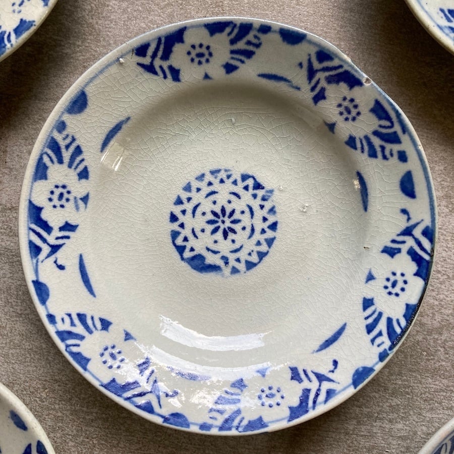 楽天市場】【10121】ソンベ焼き5枚 ソンベ song be ベトナム 幻の陶器