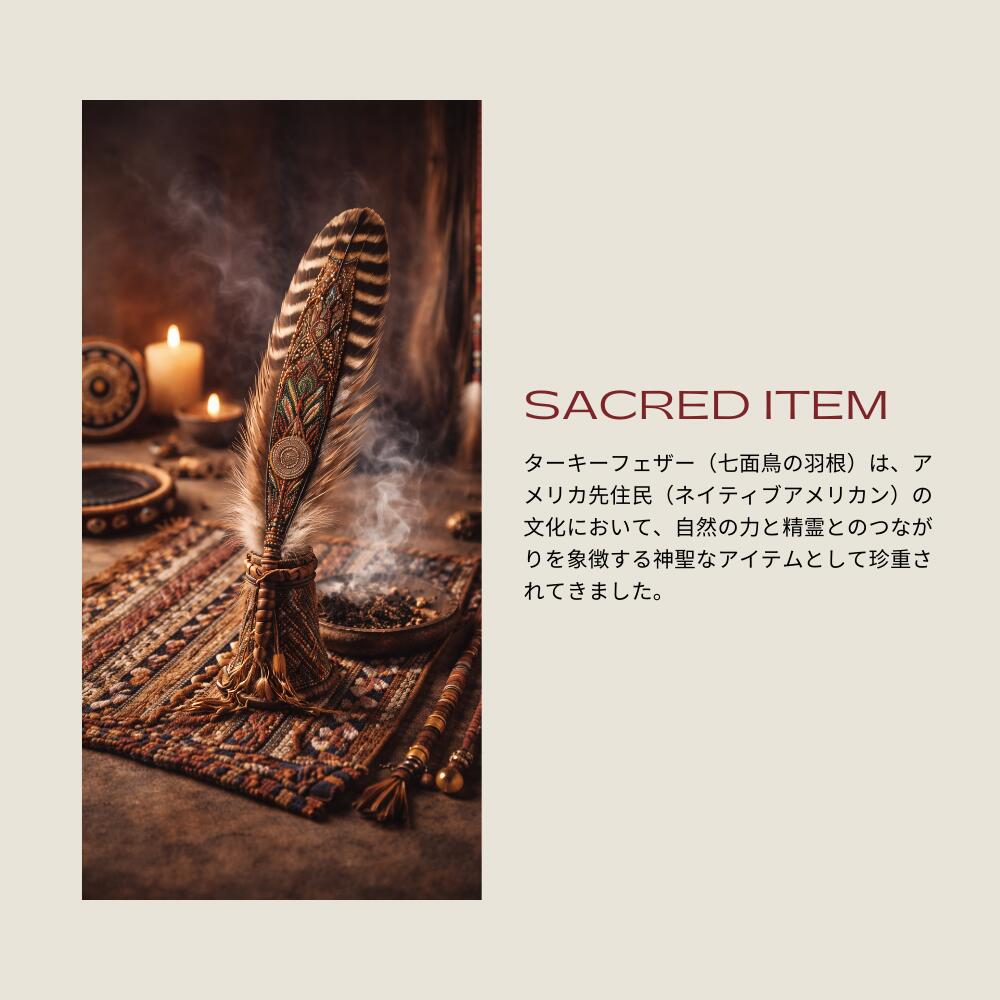 楽天市場】天然七面鳥の羽根 鳥の羽根 スマッジング パロサント