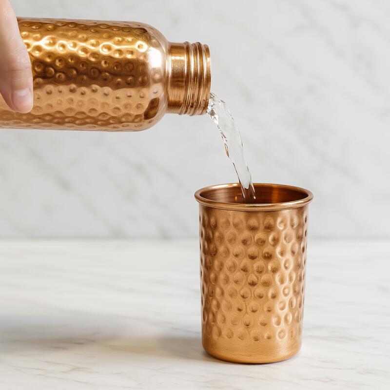 楽天市場】水筒 銅製 純銅 ウォーターボトル アーユルベーダ 手打ち