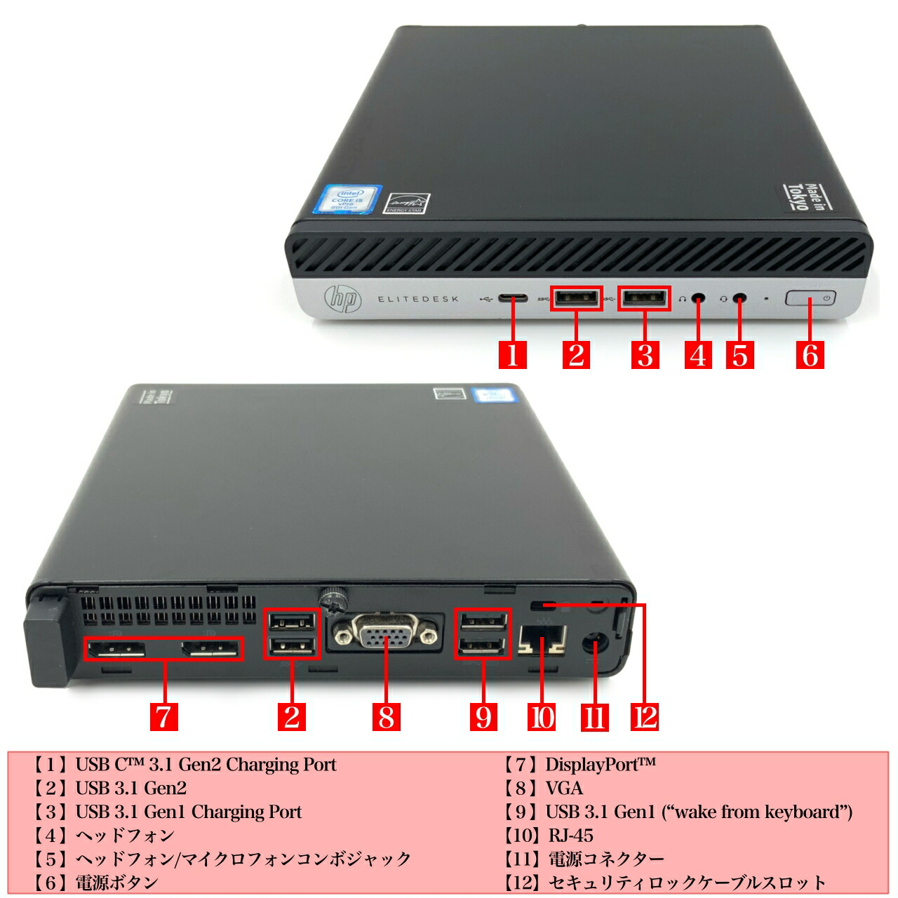 楽天市場】【Windows11】 【手のひらサイズの小型PC】 HP EliteDesk