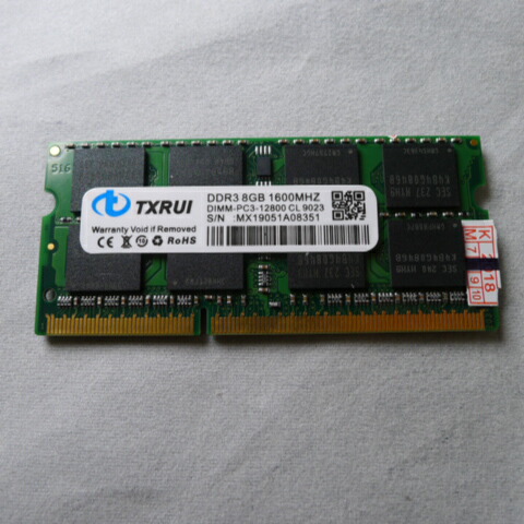 楽天市場】【新品】送料無料 TXRUI メモリ 8GB ノートパソコン用 DDR3