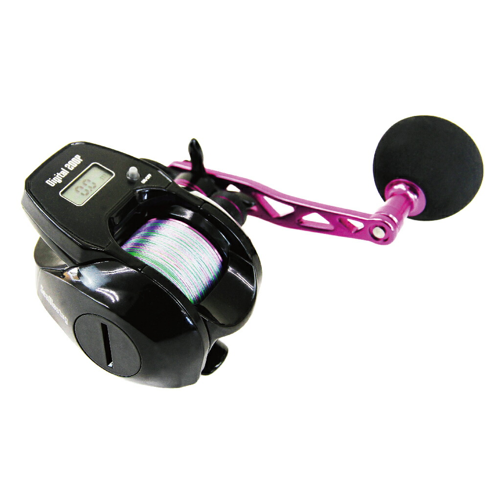 楽天市場】デジタルカウンター付きベイトリール SeaMastug Digital