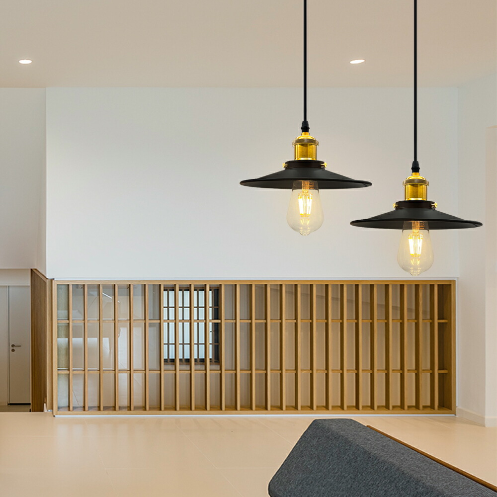 楽天市場】【スチール＋真鍮】ペンダントライト インダストリアル 吊り