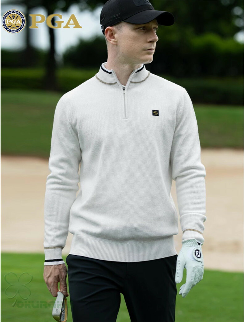 楽天市場】ゴルフ GOLF ウールセーター 秋 冬 メンズ コート ゴルフ