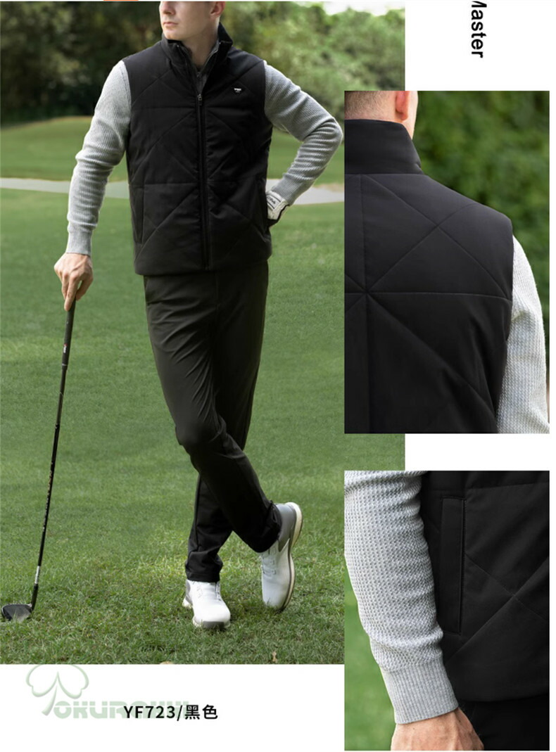 楽天市場】ゴルフベスト メンズ ジャケット ゴルフウェア 防風 保温