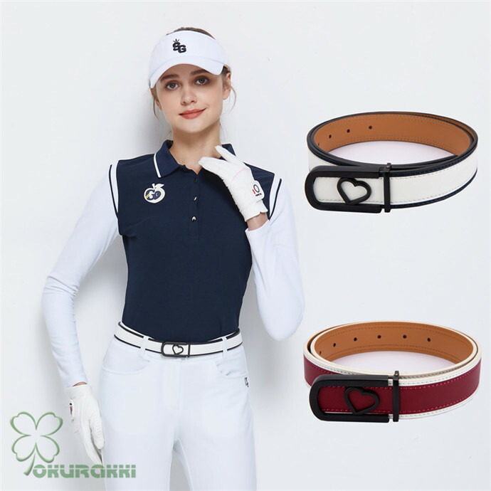 楽天市場】ゴルフベルト ベルト レディース レザー 合成牛革 女性用