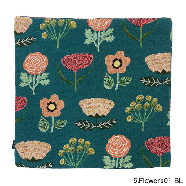 楽天市場】松尾ミユキ クッションカバー flower【メール便選択で送料