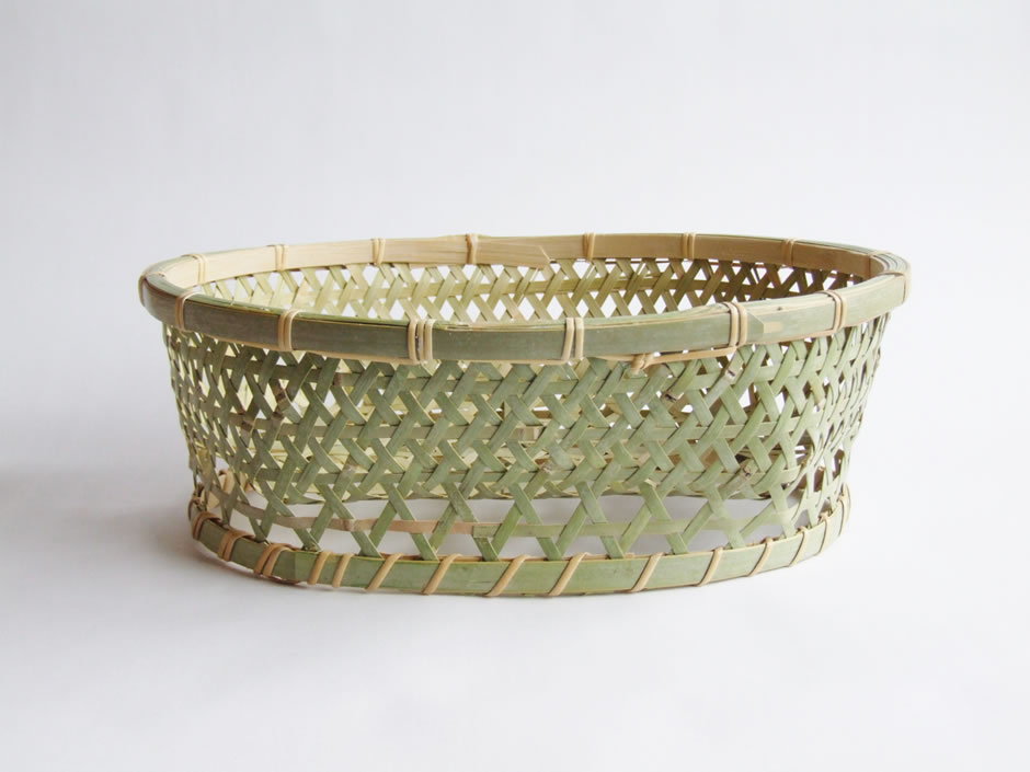 竹かご 竹細工 3個セット 民藝 KOHORO 竹ざるるおまけ付 高級竹篭の