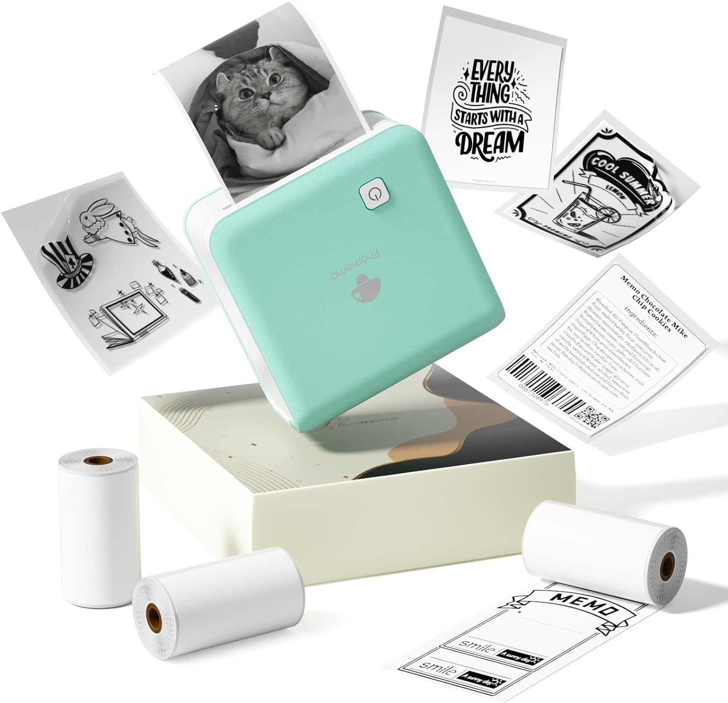 楽天市場】[レビュー特典] ミニプリンター Phomemo M02 サーマル