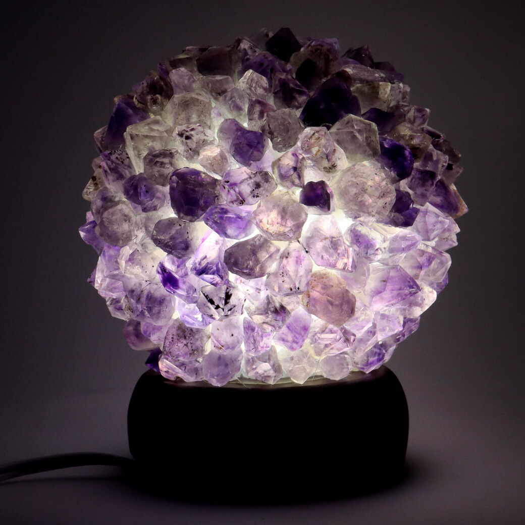 癒しと浄化 アメジストとクォーツの置物 アリゾナ州ツーソン 癒しと