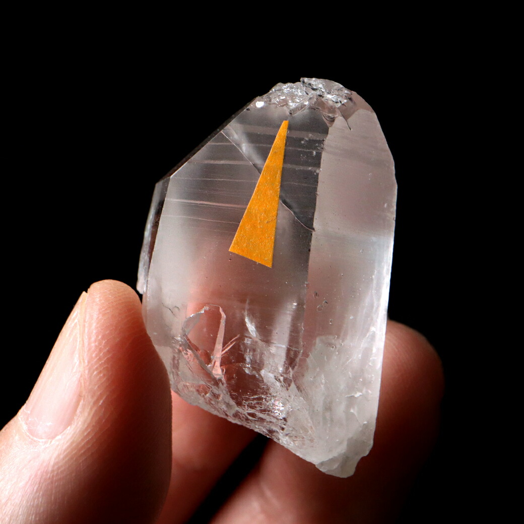 楽天市場】レムリアンシード 水晶 ポイント 幅33mm ライトニング水晶