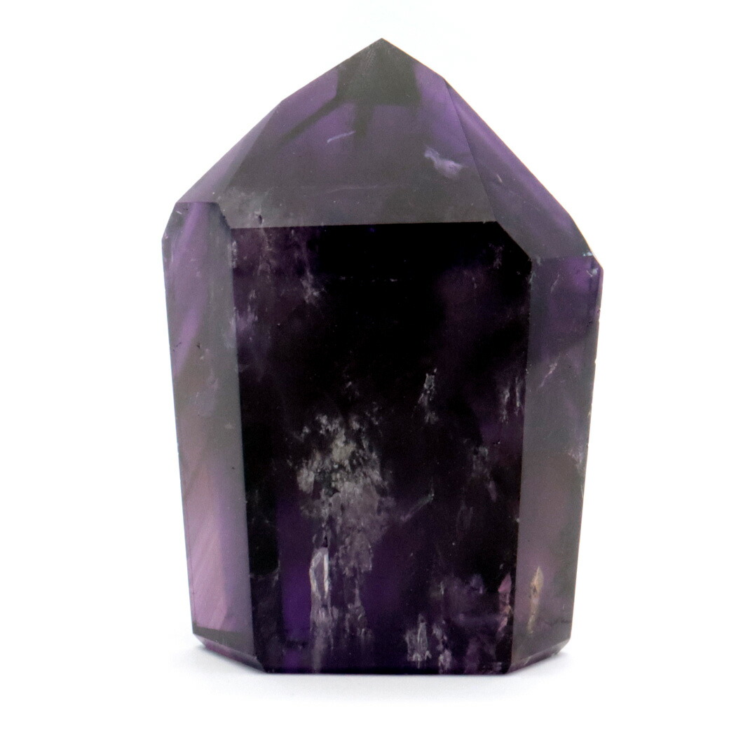 楽天市場】アメジスト 六角柱 ポイント LEDライト付き 1点もの