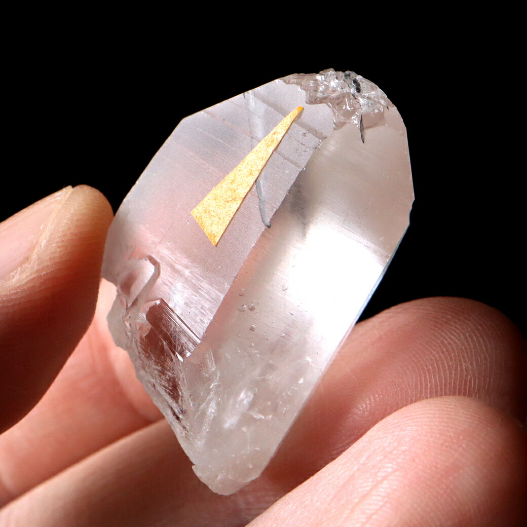 楽天市場】レムリアンシード 水晶 ポイント 幅33mm ライトニング水晶