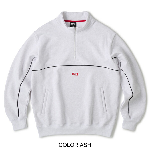 楽天市場】FTC/エフティーシー PIPING HALF ZIP SWEATSHIRT【ハーフ