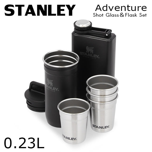 楽天市場】STANLEY スタンレー Adventure Shot Glass＆Flask Set