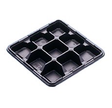 楽天市場】弁当容器 KF-80黒 透明蓋セット（50枚入） 使い捨て 弁当箱