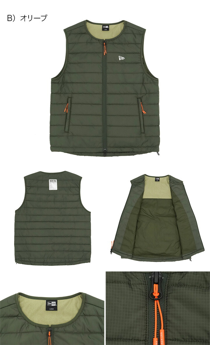 楽天市場】ニューエラ ゴルフ ウェア ベスト NEW ERA GOLF 黒 カーキ