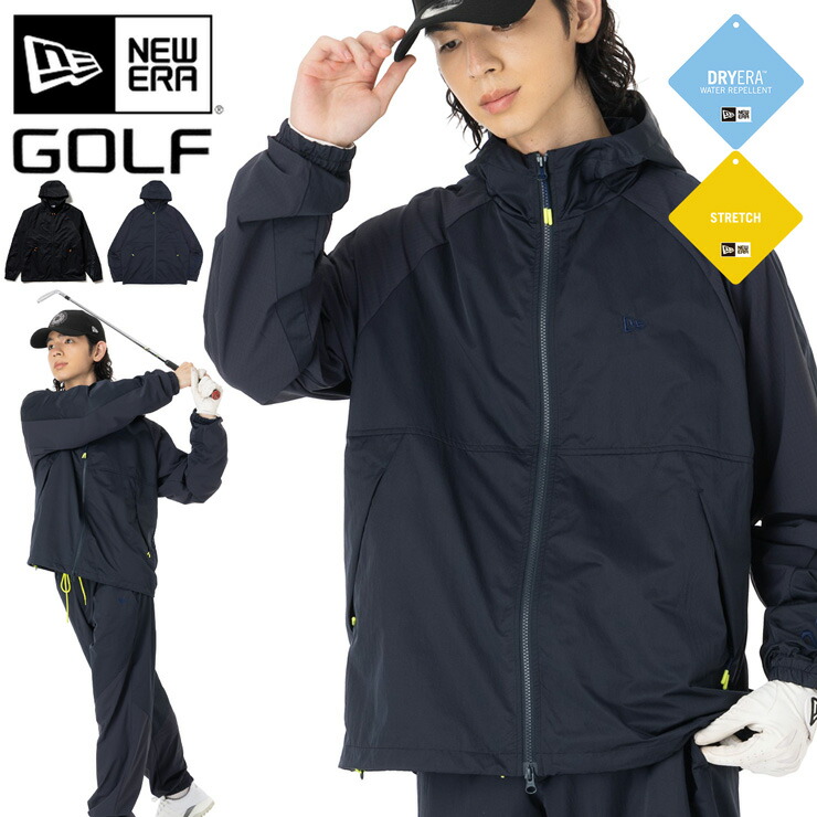 楽天市場】ニューエラ ゴルフ ウェア NEW ERA GOLF ジャケット 黒