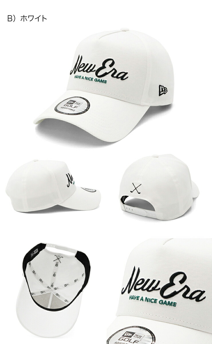 楽天市場】ニューエラ ゴルフ キャップ NEW ERA GOLF CAP 9FORTY A