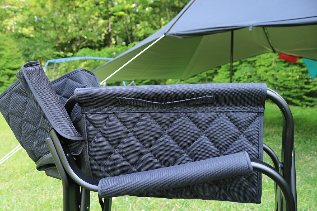 楽天市場】onway オンウェーサイドテーブル付きディレクターチェア