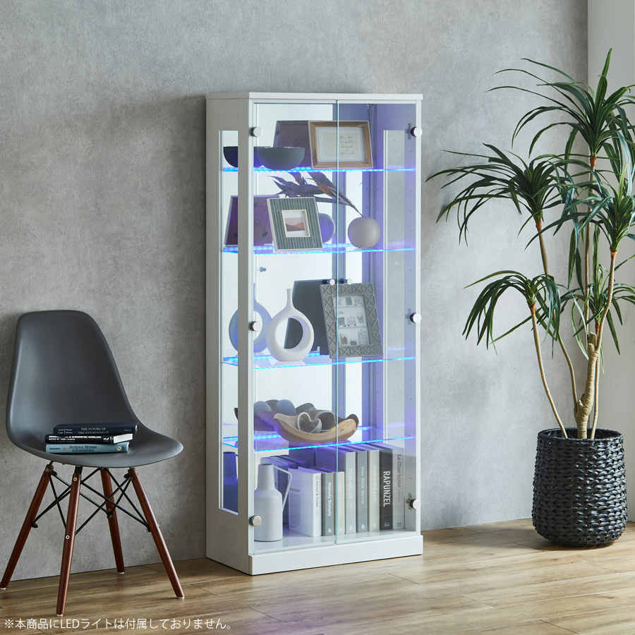 楽天市場】コレクションケース 薄型 ハイタイプ 幅63cm 奥行き30cm