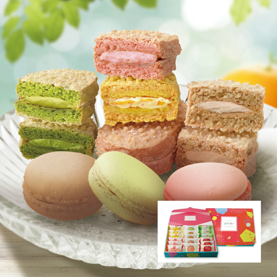 楽天市場】【スーパーセール】大麦マカロン＆ダクワーズセットB 7種17