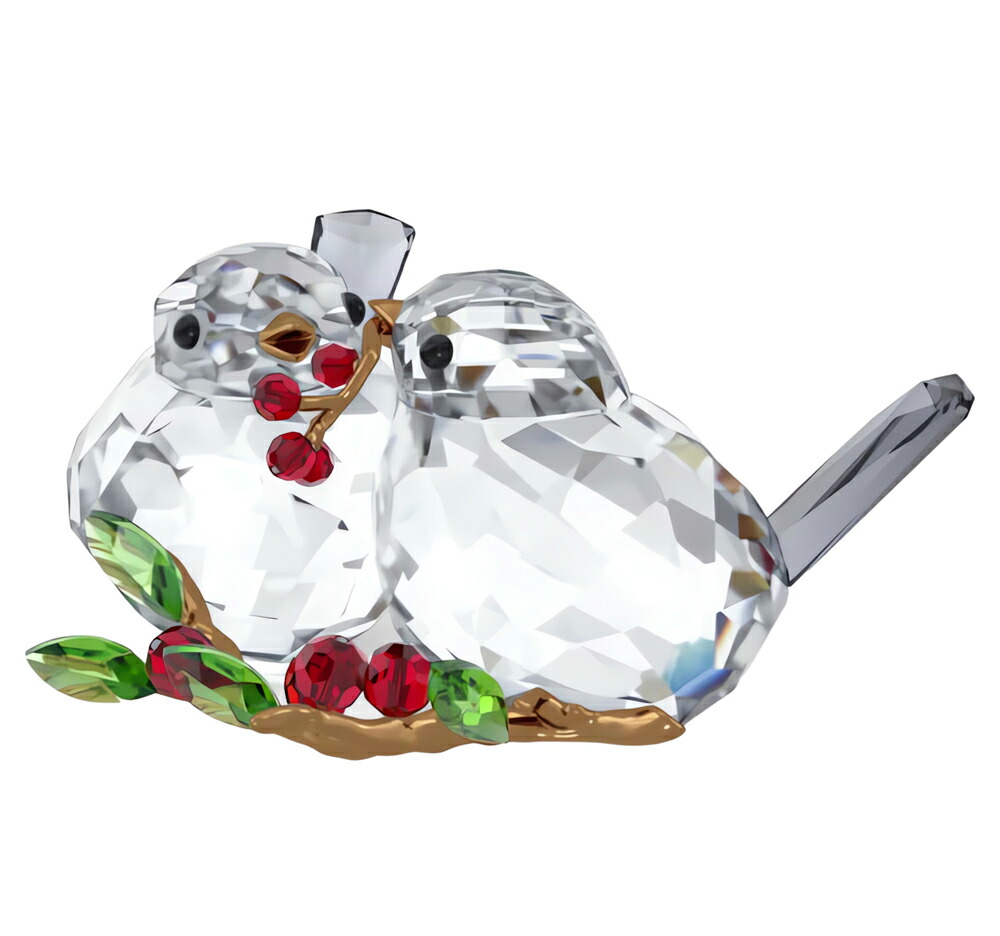 楽天市場】スワロフスキー SWAROVSKI Idyllia ラブバードとベリー