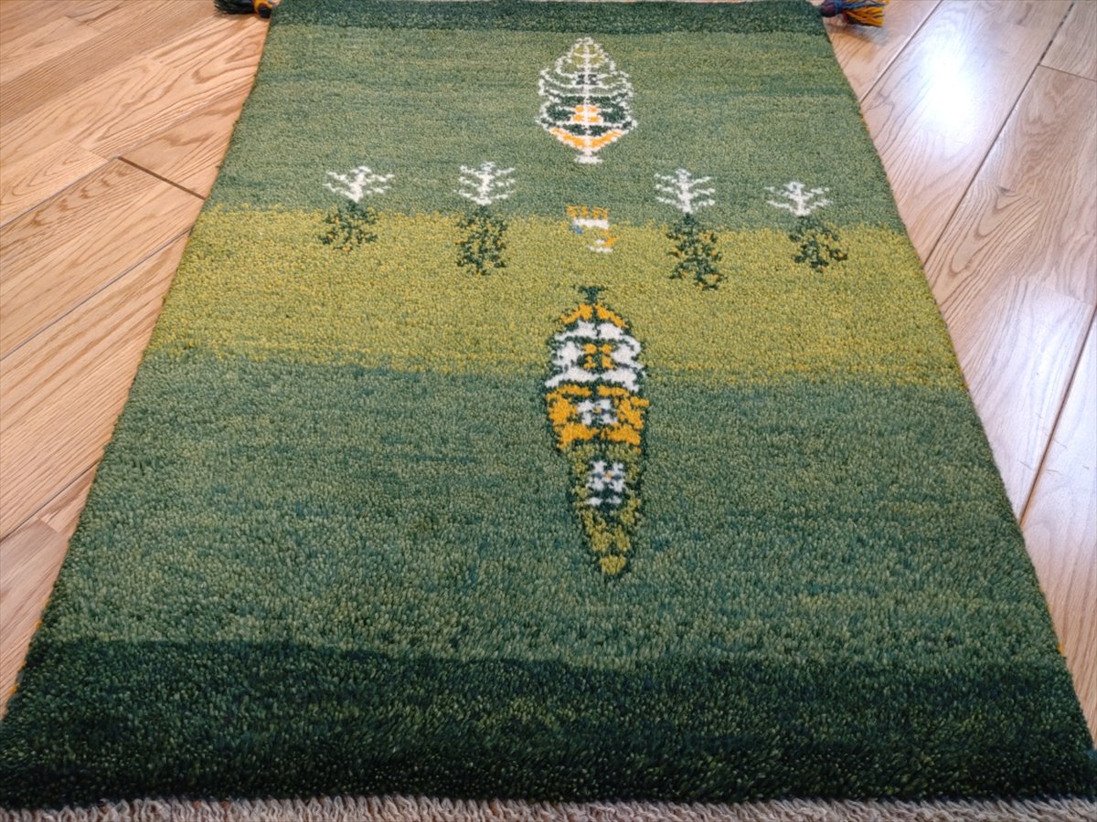 楽天市場】ペルシャ ギャッベ 本場 イラン産 セール ギャベ 玄関マット