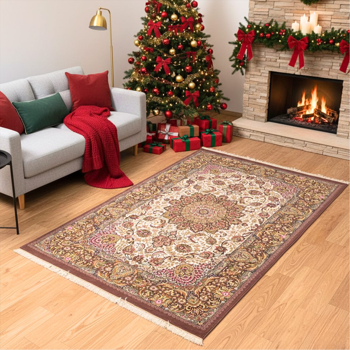 楽天市場】ペルシャ絨毯 【本物イラン産】 クム産 シャーイエステ工房