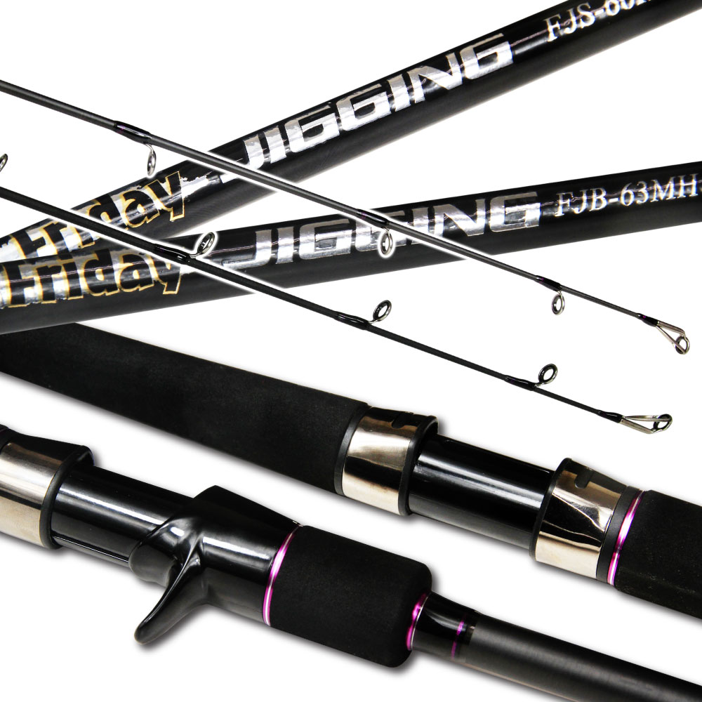 楽天市場】MAX300gまで対応 の 本格 ジギングロッド フライデー