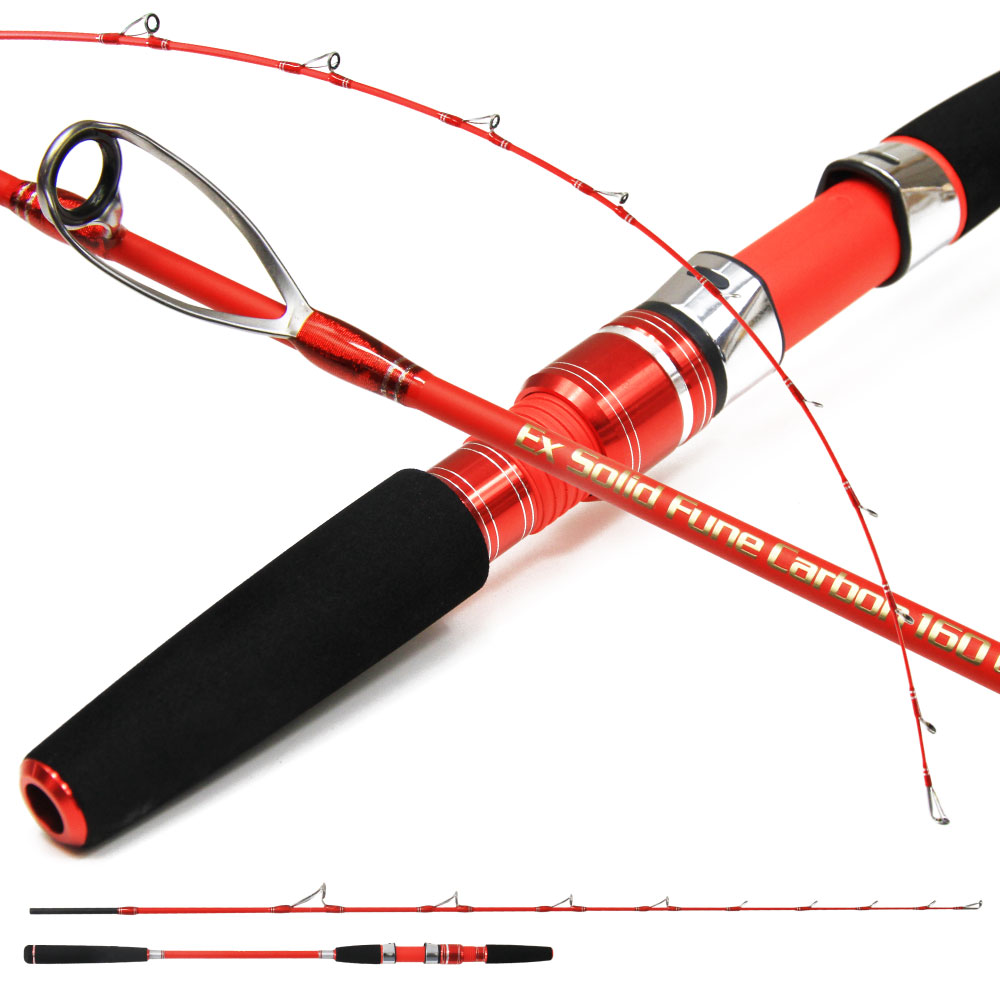 楽天市場】カーボンソリッドの強みを最大限に引き出した万能船竿