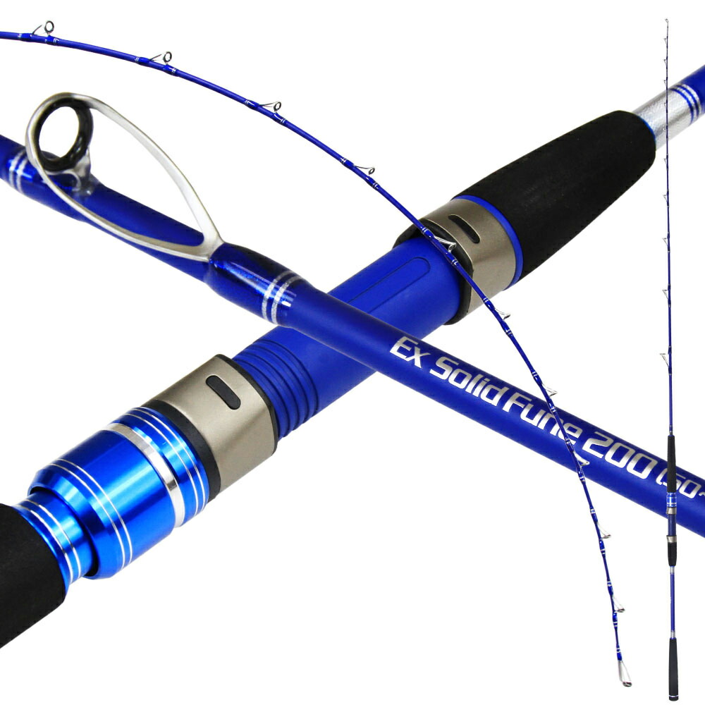 楽天市場】洗練された本格万能 船竿 シーマスタッグ EXソリッド船200