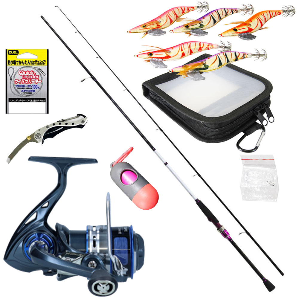 楽天市場】エギング入門6点セット フライデーエギング ＆ スポーツ