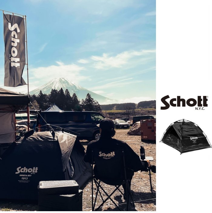 楽天市場】SCHOTT【 ショット 】LOGO TENTキャンプ・テント4シーズン