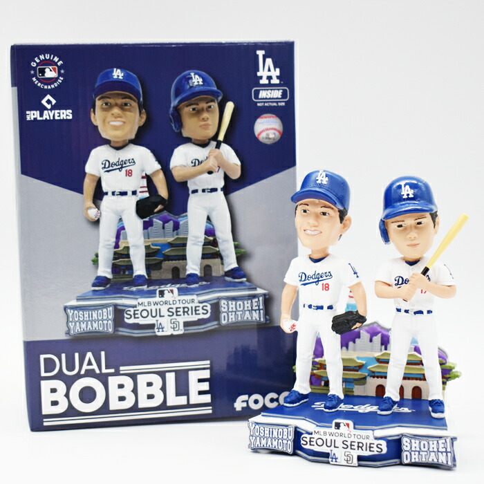 楽天市場】メジャーリーグベースボール DUAL BOBBLE ボブルヘッド 大谷