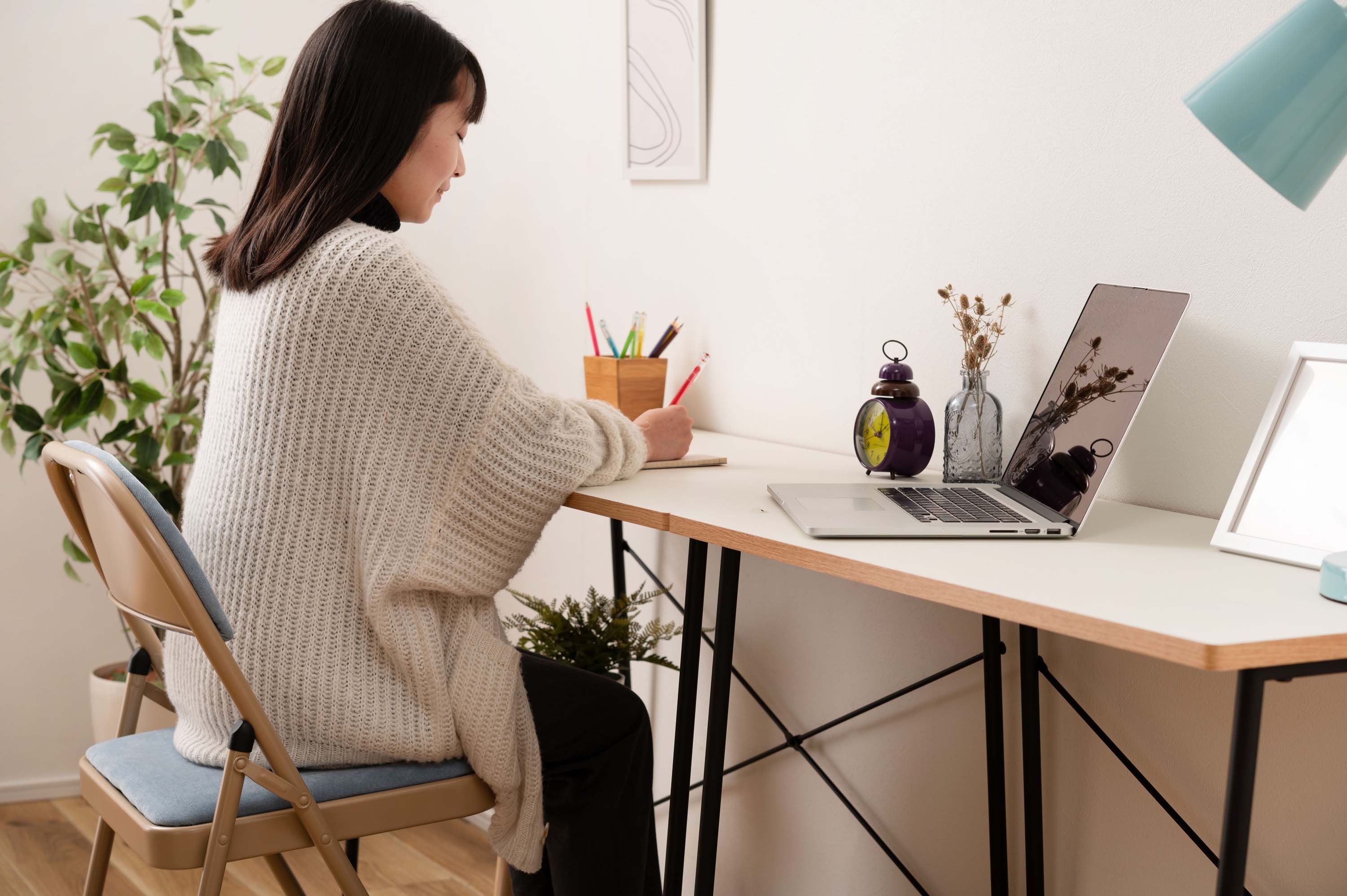 楽天市場】デスク 幅80 奥行48 机 ワークデスク 作業台 仕事用 在宅