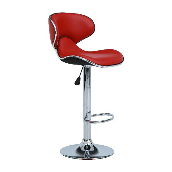 楽天市場】カウンター椅子 赤の通販
